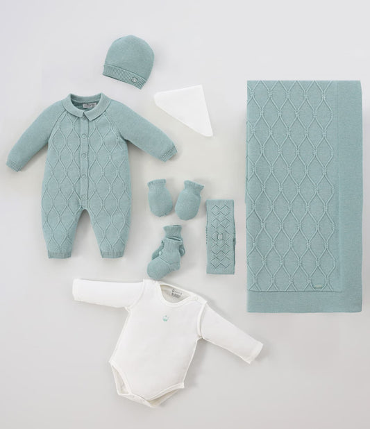Set de Recién Nacido para Niño - 7 Piezas Leoking