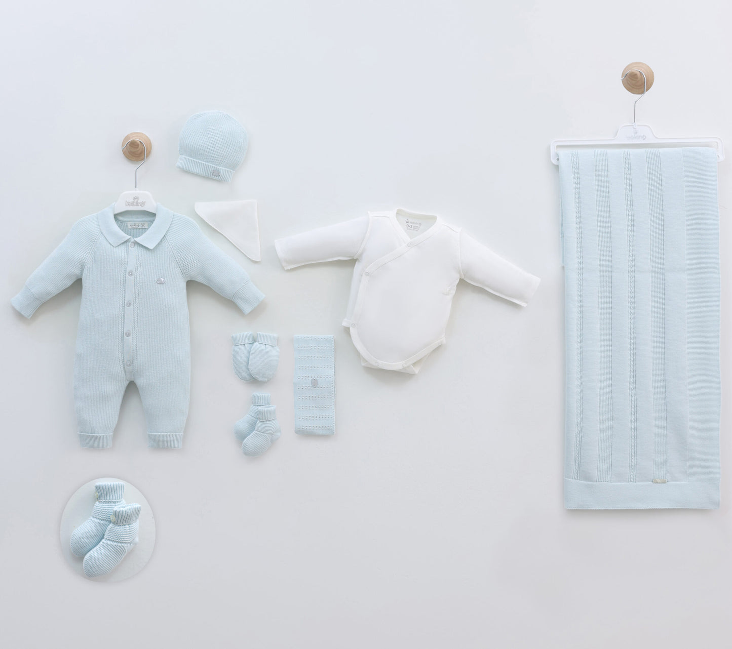Baby Boy Newborn Set Of 8 Pieces