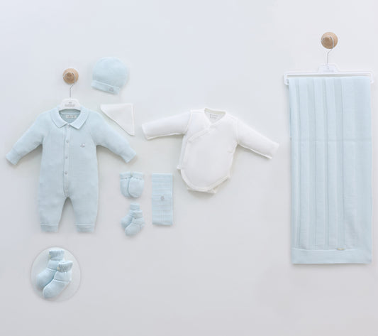 Baby Boy Newborn Set Of 8 Pieces