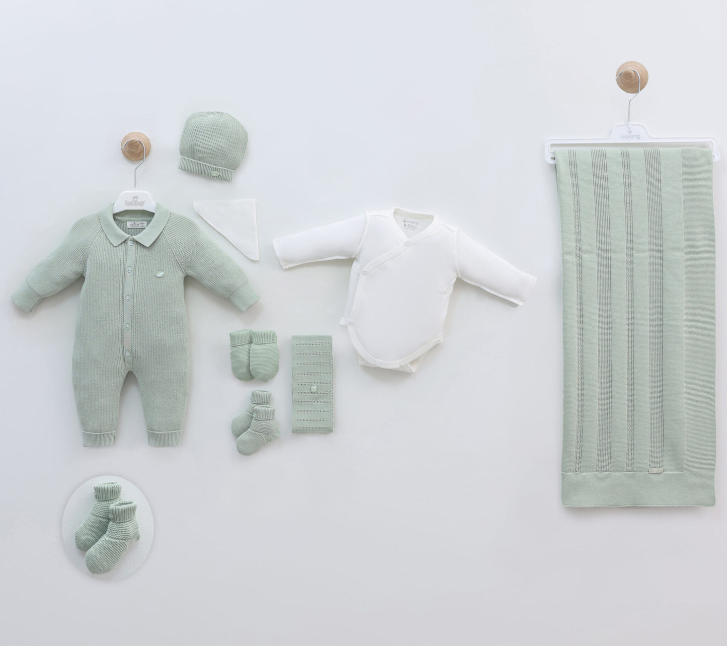 Baby Boy Newborn Set Of 8 Pieces