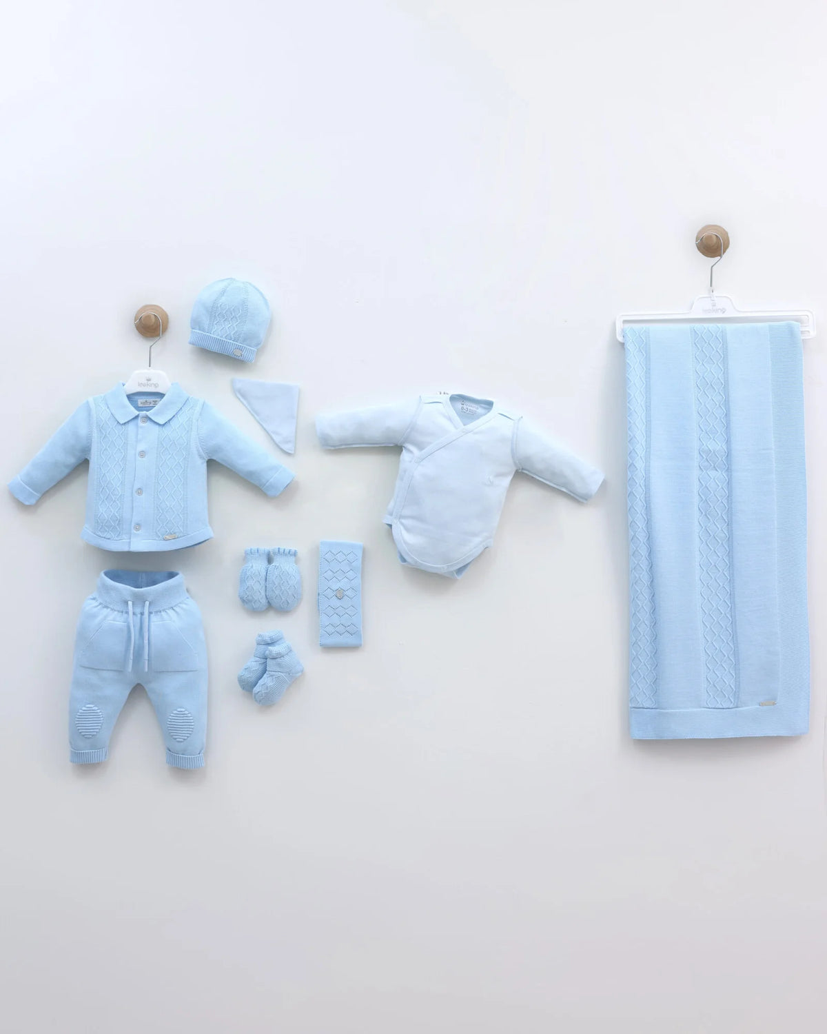 Baby Boy Newborn Set Of 9 Pieces