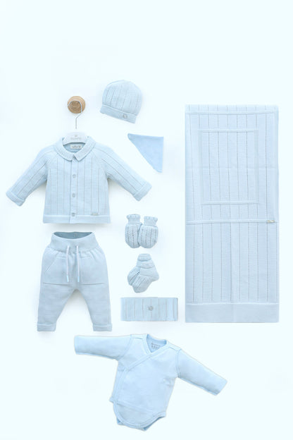 Baby Boy Newborn Set Of 9 Pieces