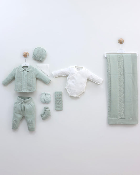 Set de Recién Nacido para Niño - 9 Piezas Leoking