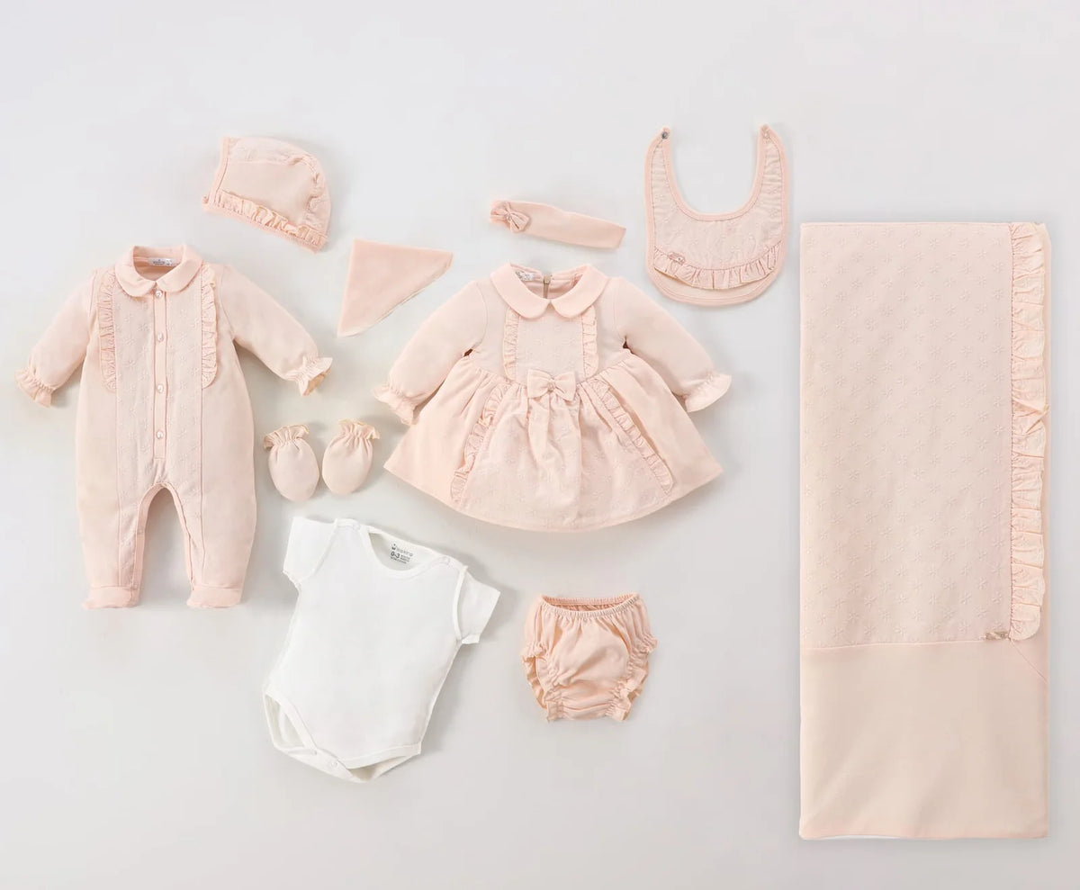 Baby Girl Newborn Set Of 10 Pieces