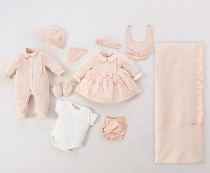 Baby Girl Newborn Set Of 10 Pieces