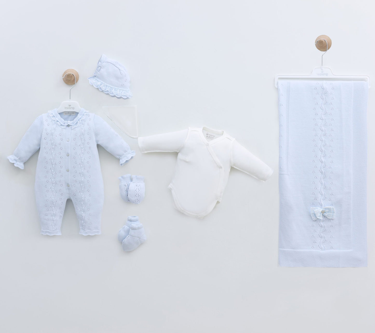 Baby Girl Newborn Set Of 7 Pieces