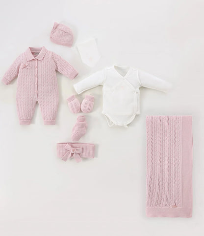 Baby Gril Newborn Set Of 8 Pieces