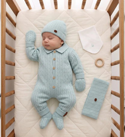 Baby Boy Newborn Set Of 8 Pieces
