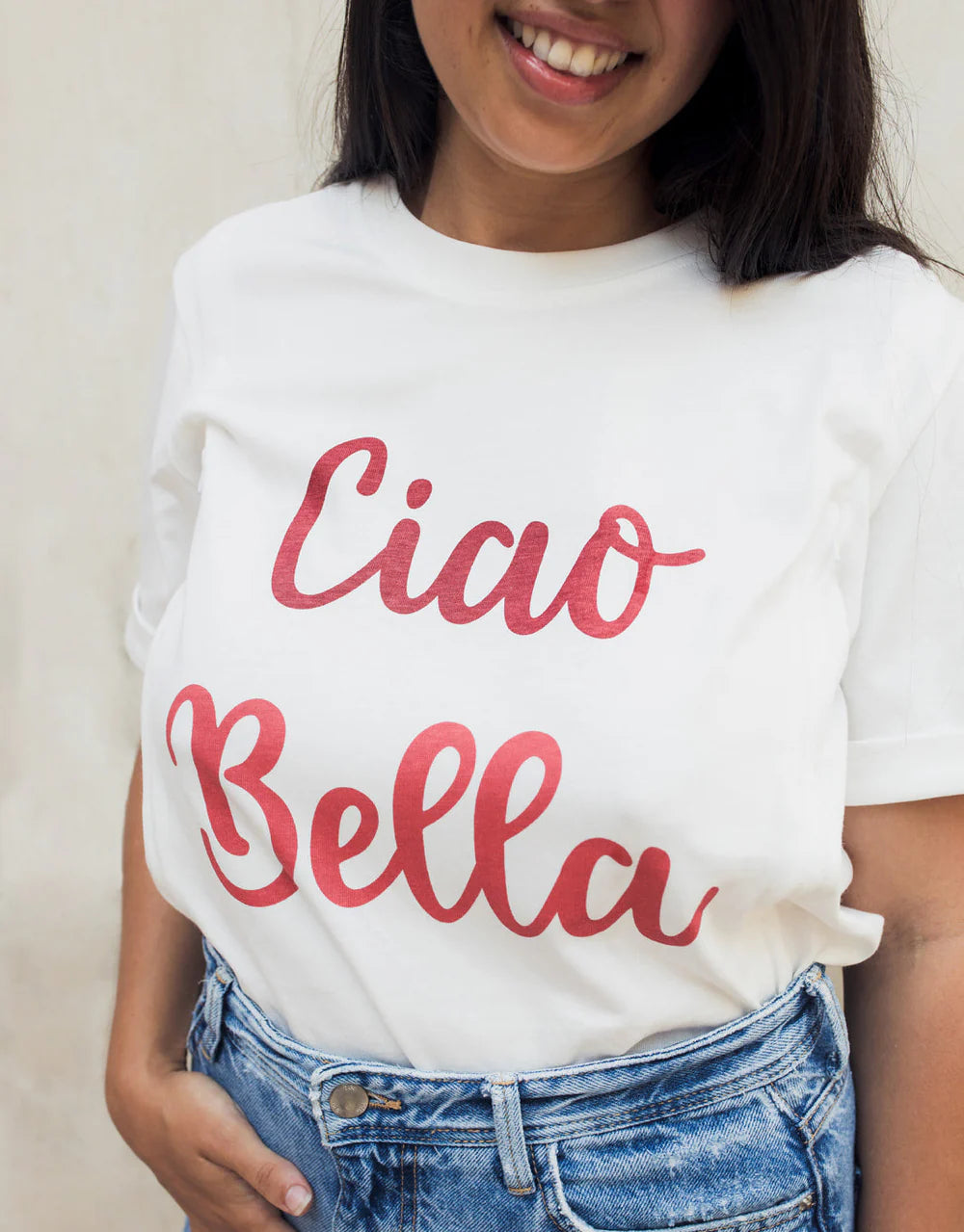 Playera de lactancia ciao bella