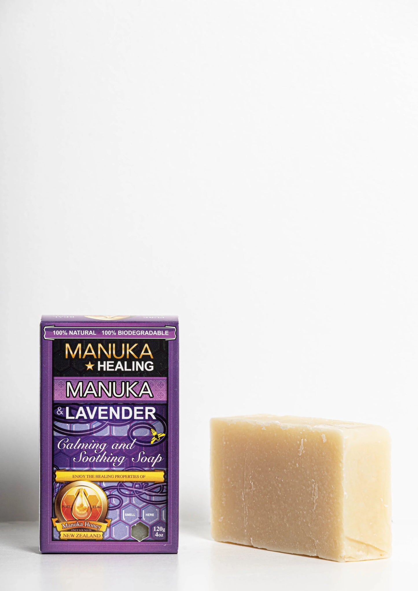 Manuka Honey Soap Honey & Lavender