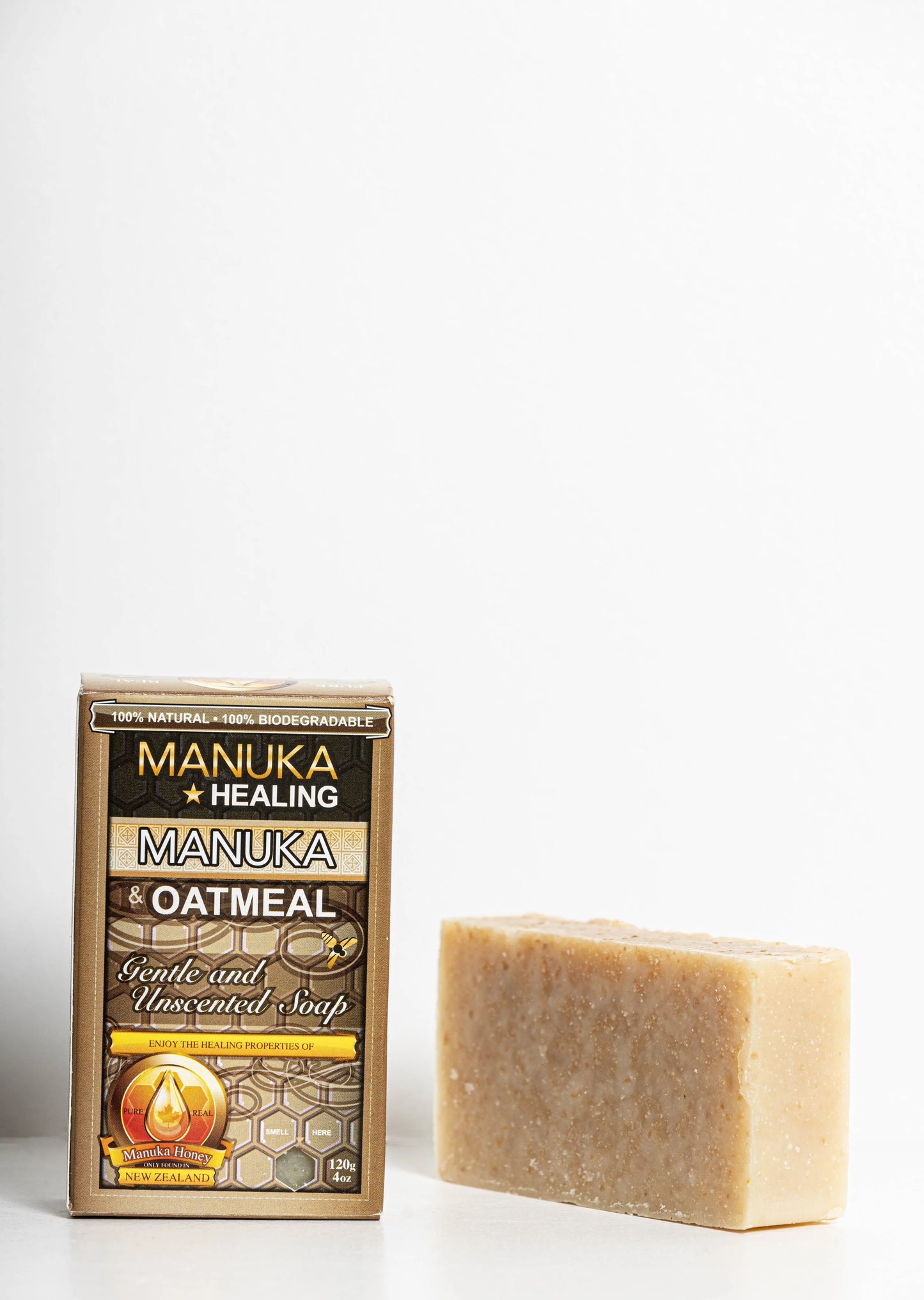 Manuka Honey Soap Honey & Oatmeal