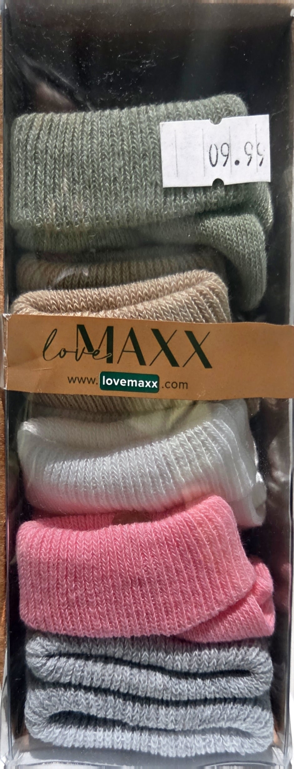 set 5 medias Love Maxx 0-3m