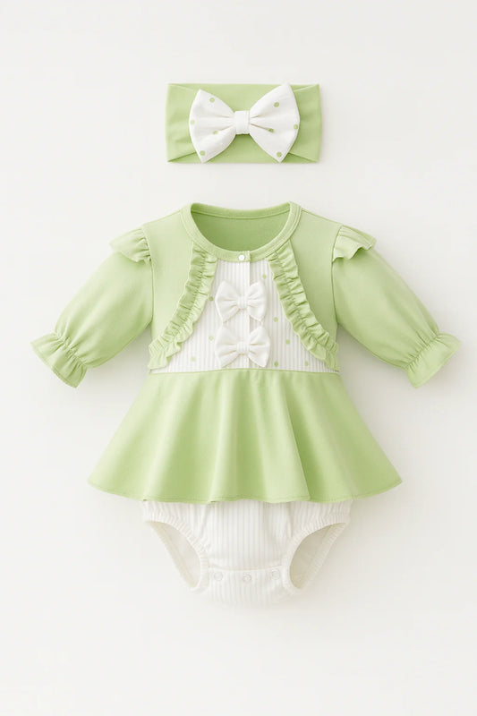 Mint Bow Dress