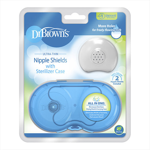 Dr. Brown's Nipple Shields with Case