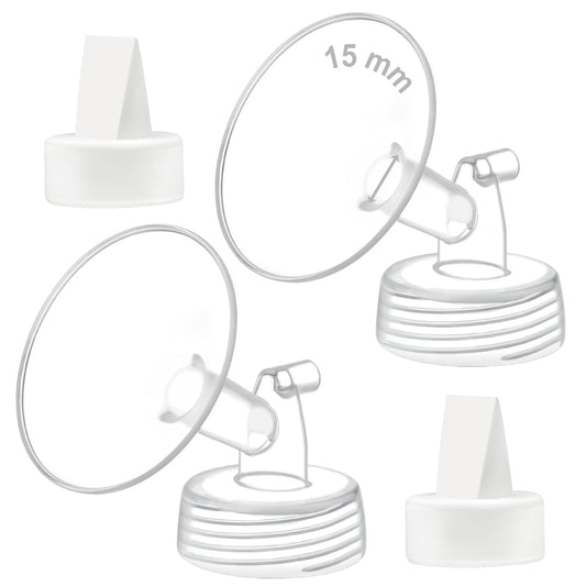 One-piece flange for spectra valve