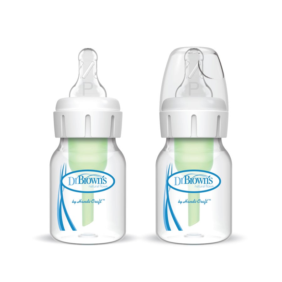 Baby Bottle 2-Pack with Preemie Flow
