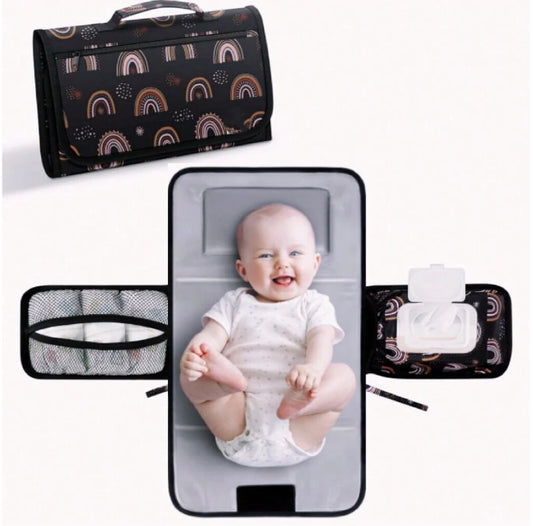 Portable Mommy Bag With Diaper Changing Pad