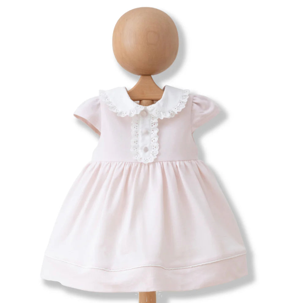 Baby Girl Pink Short Sleeve Dress