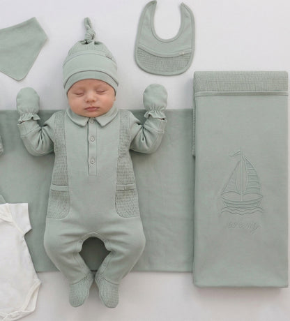 Baby Boy Newborn Set Of 10 Pieces