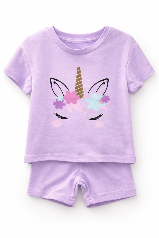 Set Unicornio Lila