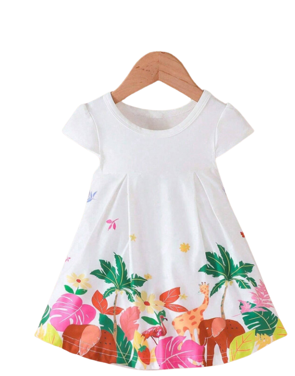 Summer Zoo Dress