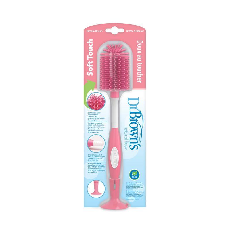 Dr. Brown’s™ Soft Touch Bottle Brush Pink