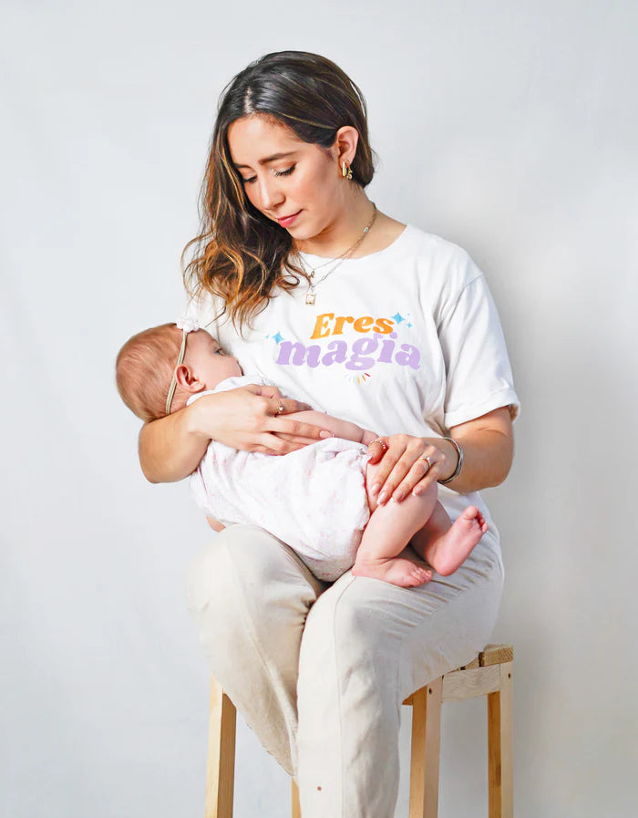 Playera de lactancia eres magia