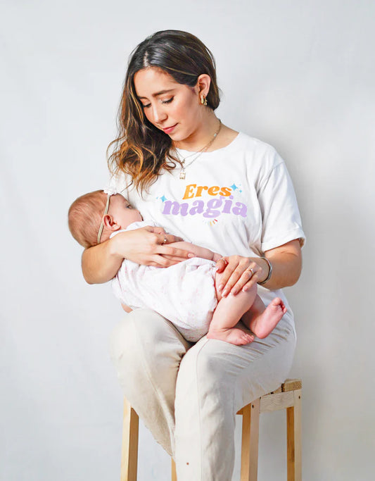 Playera de lactancia eres magia