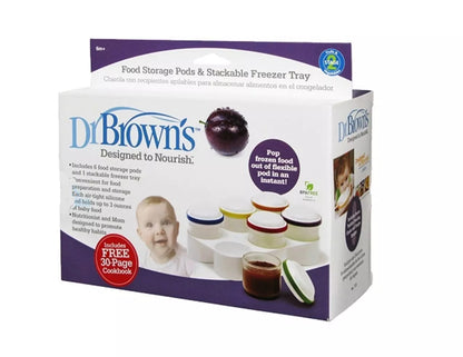 Dr. Brown's Food Storage Pods & Stackable Freezer