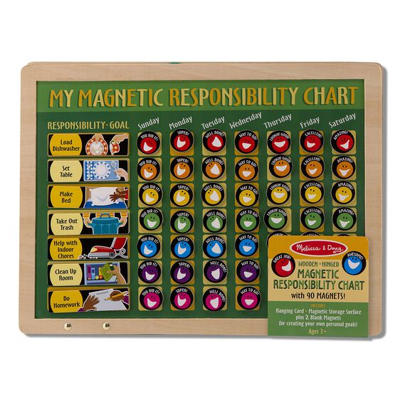 Magnetic Responsibility Chart - Chore Chart